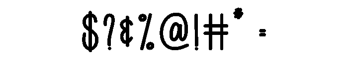 Baby California Font OTHER CHARS