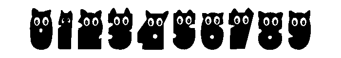 Baby Cat Eyes Font OTHER CHARS