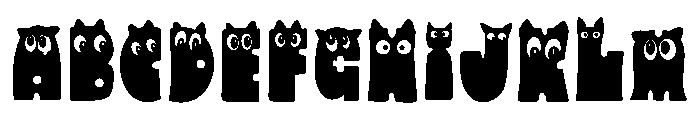 Baby Cat Eyes FONT