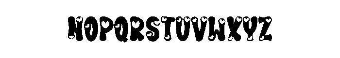 Baby Cherry Font LOWERCASE