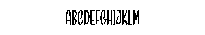 Baby Creative Font UPPERCASE