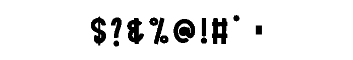 Baby Crush Font OTHER CHARS