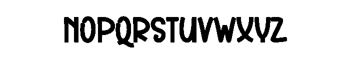Baby Crush Font UPPERCASE