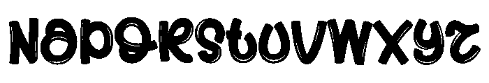 Baby Crying Font LOWERCASE