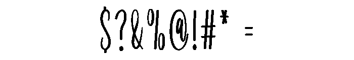 Baby Design Font OTHER CHARS