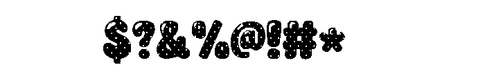 Baby Easter Dot Font OTHER CHARS