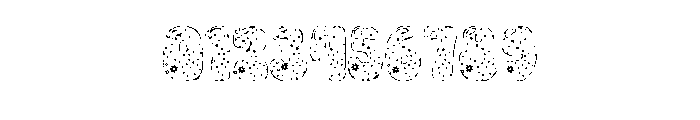 Baby Easter Flower Font OTHER CHARS