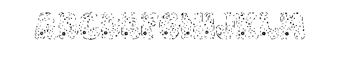 Baby Easter Flower FONT
