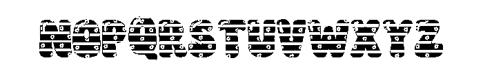 Baby Easter Line Font LOWERCASE