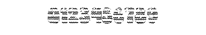 Baby Easter Zigzag Font OTHER CHARS
