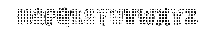 Baby Easter box Font UPPERCASE