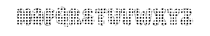 Baby Easter box Font LOWERCASE