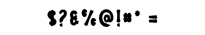 Baby Football Font OTHER CHARS