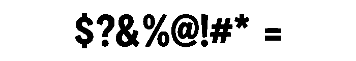 Baby Glow Font OTHER CHARS