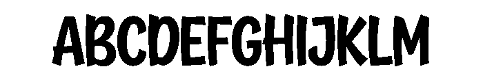 Baby Glow Font UPPERCASE