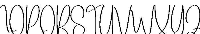 Baby Graduation Font UPPERCASE