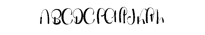Baby Hubby Font UPPERCASE
