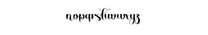 Baby Hubby Font LOWERCASE