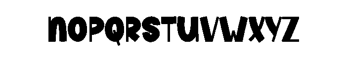 Baby Kitten Font LOWERCASE