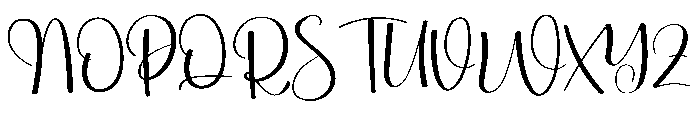 Baby Kity Font UPPERCASE