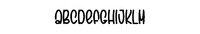 Baby Malita Font UPPERCASE