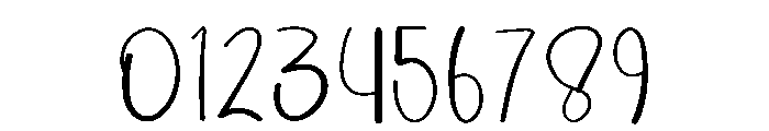 Baby Newyear Font OTHER CHARS