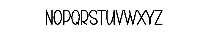 Baby Photoshoot Font UPPERCASE