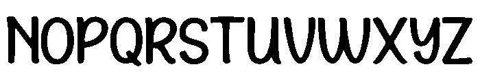 Baby_Play Font UPPERCASE