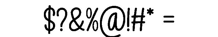 Baby Posts Regular Font OTHER CHARS