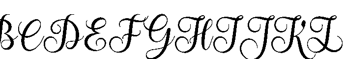 Baby Shake Font UPPERCASE