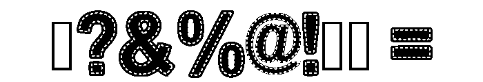 Baby Shines Regular Font OTHER CHARS