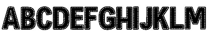 Baby Shines Regular Font UPPERCASE