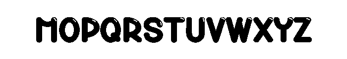 Baby Soap Font LOWERCASE