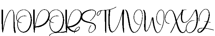 Baby Southine Font UPPERCASE