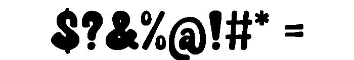 Baby Stand Font OTHER CHARS