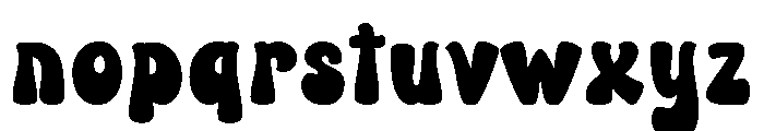 Baby Stand Font LOWERCASE