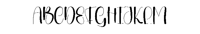 Baby Starnight1 Font UPPERCASE