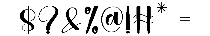 Baby Stocking Font OTHER CHARS