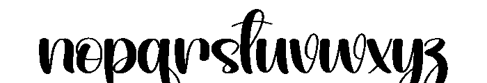 Baby Student Font LOWERCASE