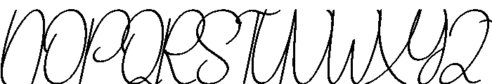 Baby Sublimation Font UPPERCASE