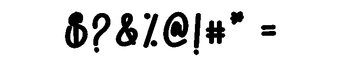 Baby Time Font OTHER CHARS