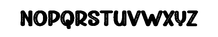 Baby Toddler Font LOWERCASE