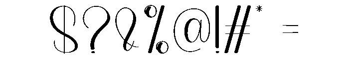 Baby Wedding Font OTHER CHARS
