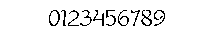 Baby green Font OTHER CHARS