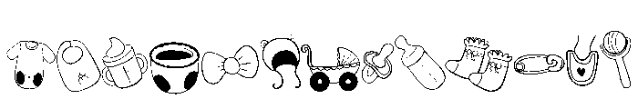 Baby products FONT