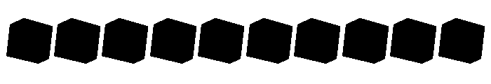 BabyBlock-Green Font OTHER CHARS