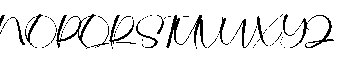Babycowboy Font UPPERCASE