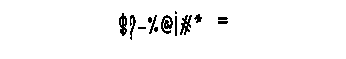 Babygril Font OTHER CHARS