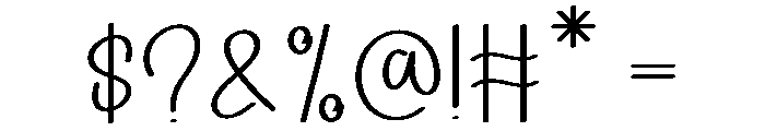 Babyish Samantha Font OTHER CHARS