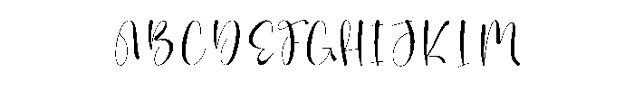 Babyvintage Font UPPERCASE